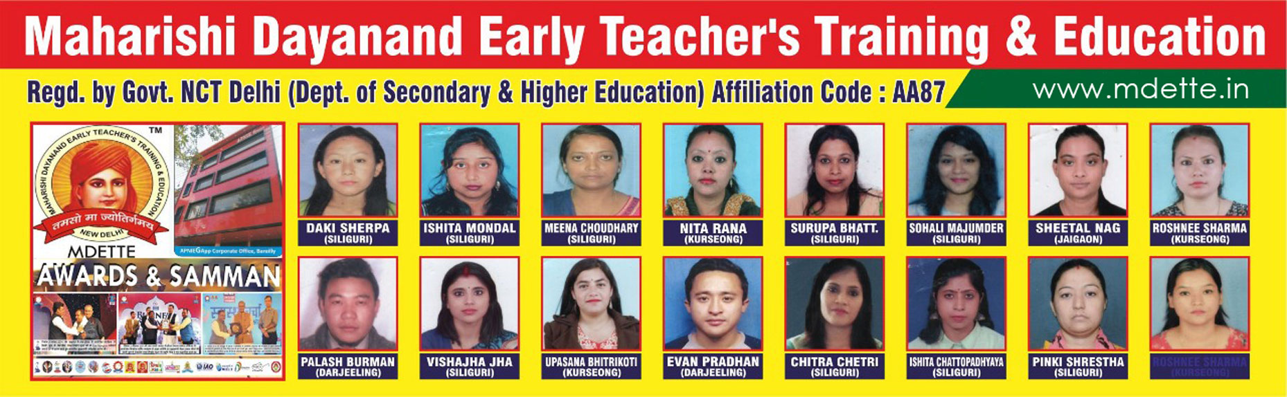 mdette teacher training